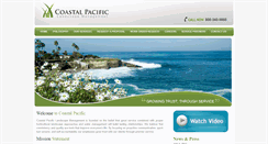 Desktop Screenshot of coastalpacificlandscape.com